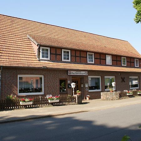 Landgasthaus Zum Naturschutzpark Hotell Bispingen Exteriör bild