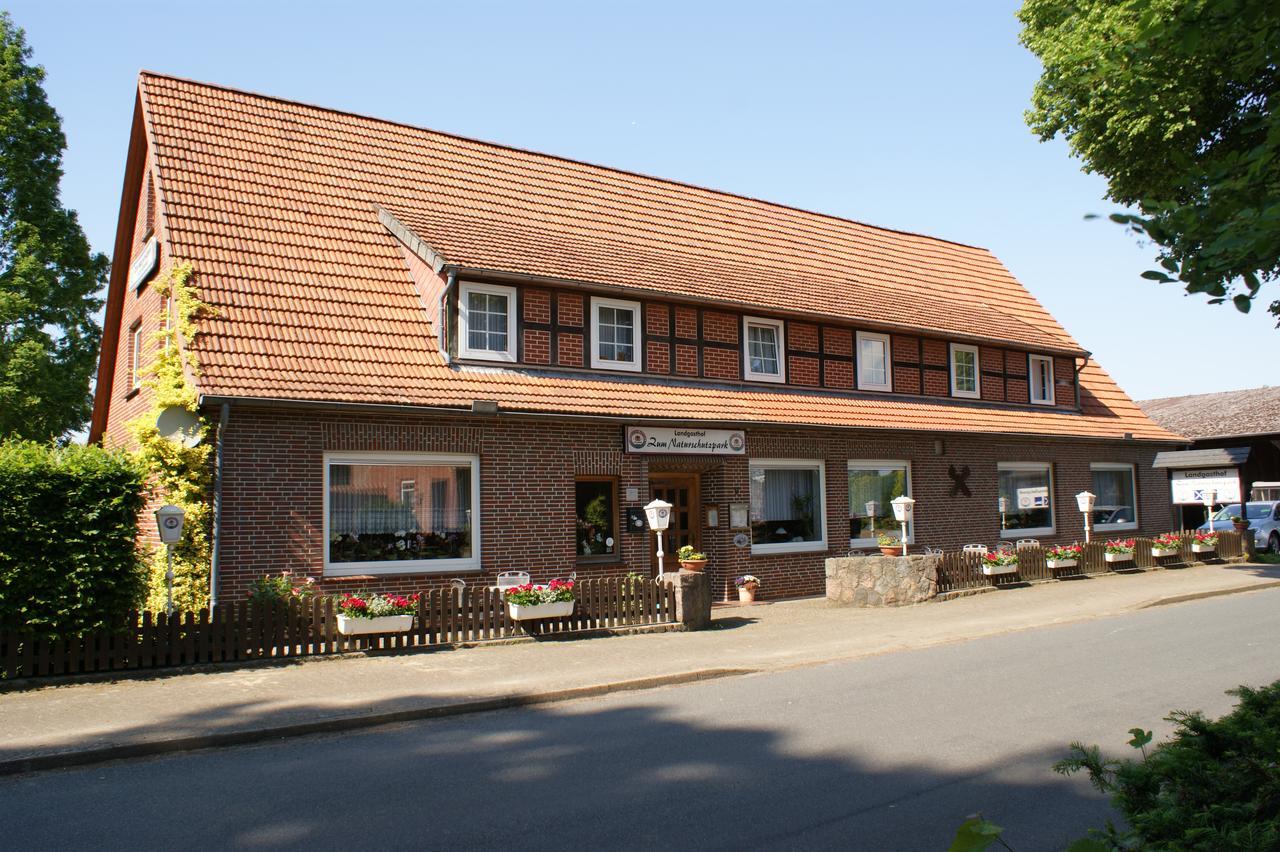 Landgasthaus Zum Naturschutzpark Hotell Bispingen Exteriör bild